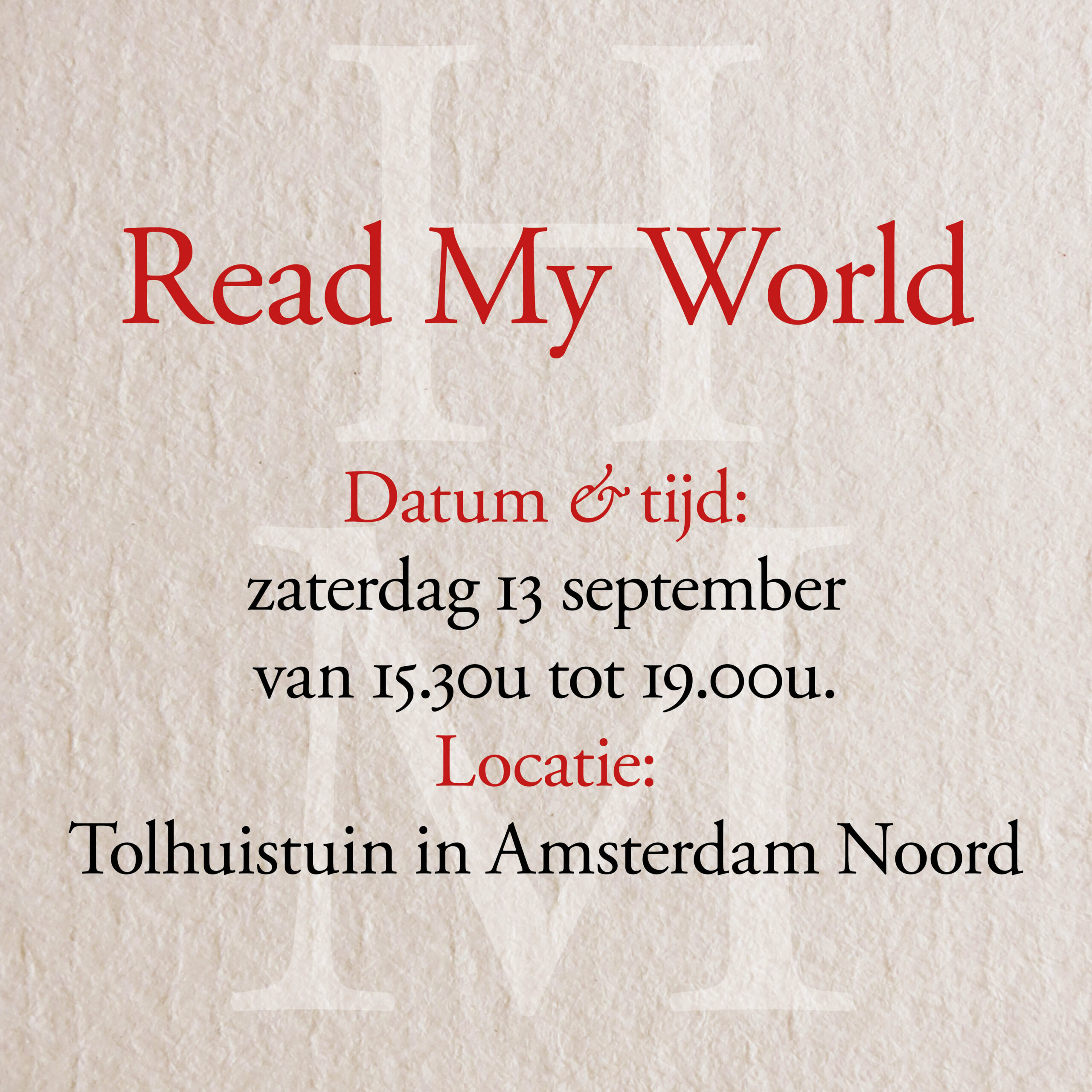 Read My World